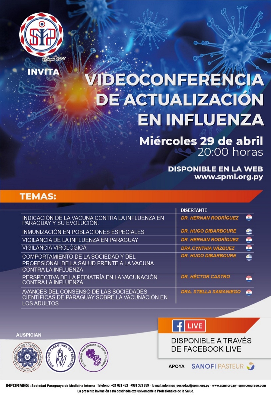 VIDEOCONFERENCIA – Actualización en Influenza