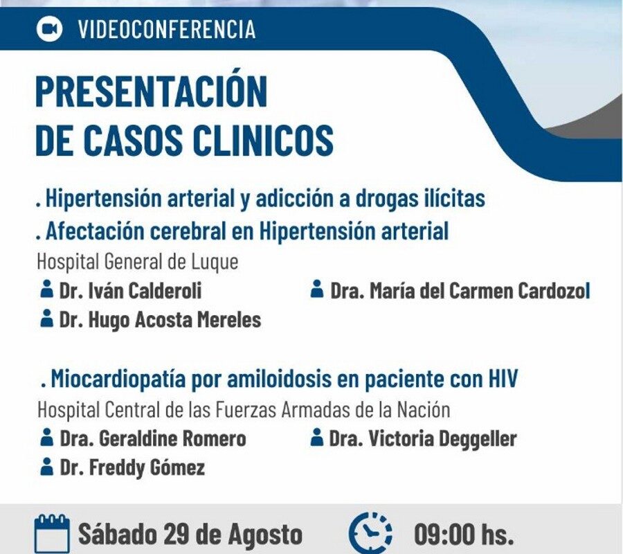 Videoconferencia: Presentación de Casos Clínicos