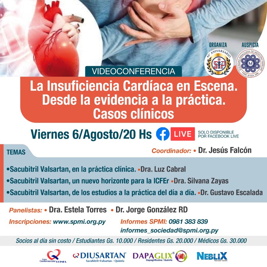 La insuficiencia Cardiáca en Escena. Desde la evidencia a la práctica. Casos Clínicos