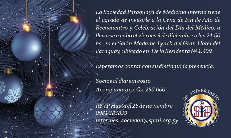 Invitación a Cena de Fin de Año