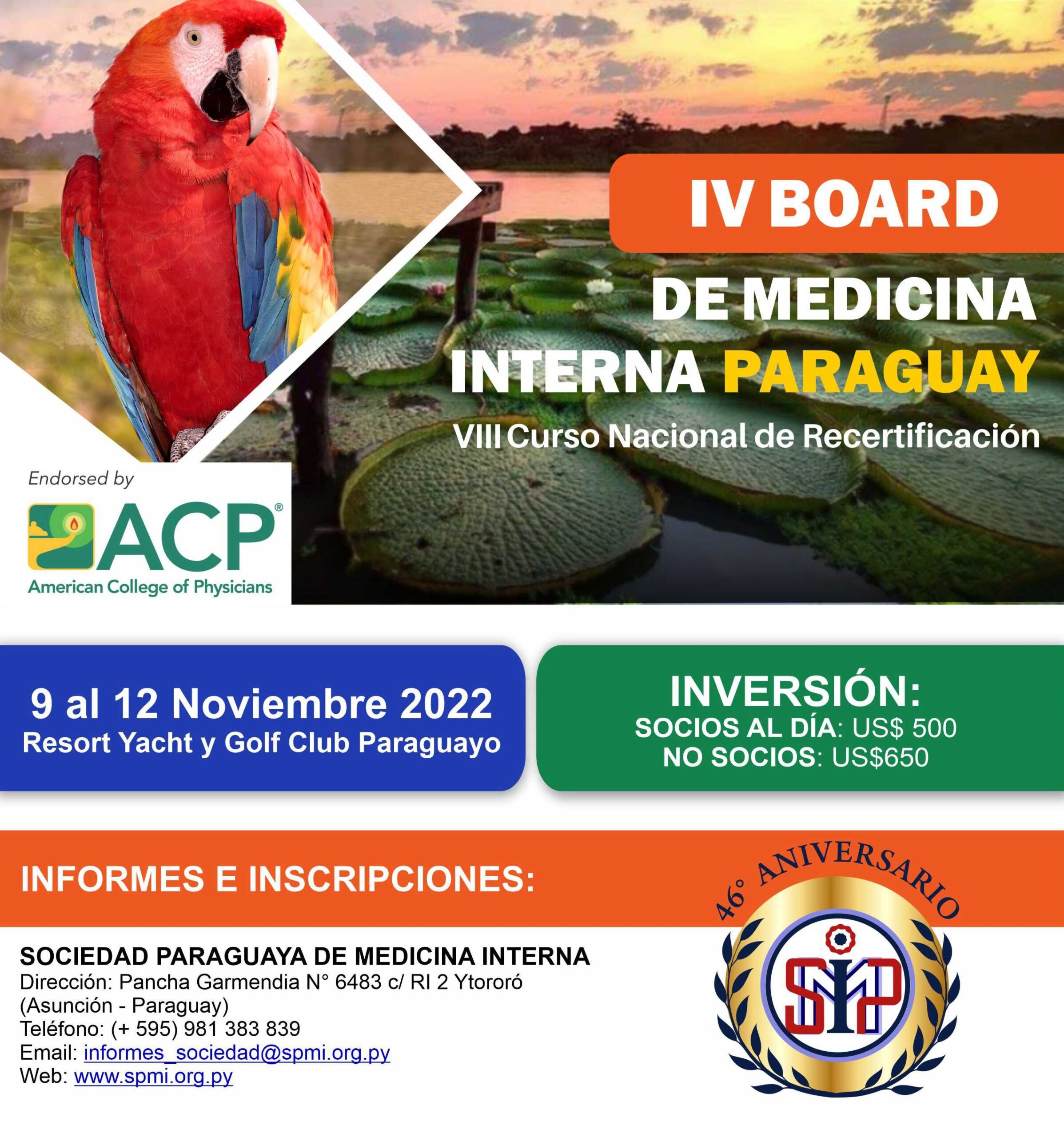 IV BOARD DE MEDICINA INTERNA PARAGUAY