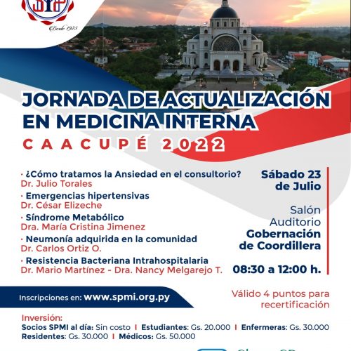 Jornada de Actualización en Medicina Interna Caacupé 2022