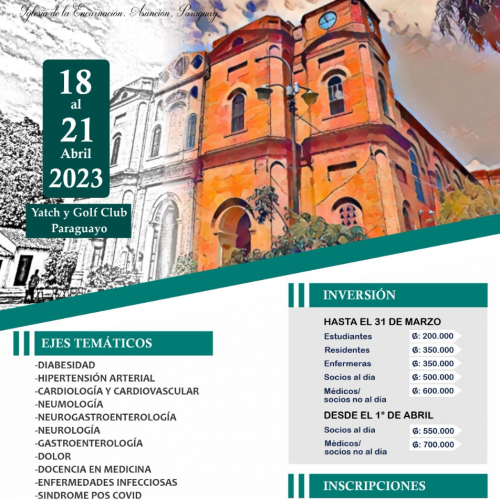 XVI Congreso Paraguayo de Medicina Interna