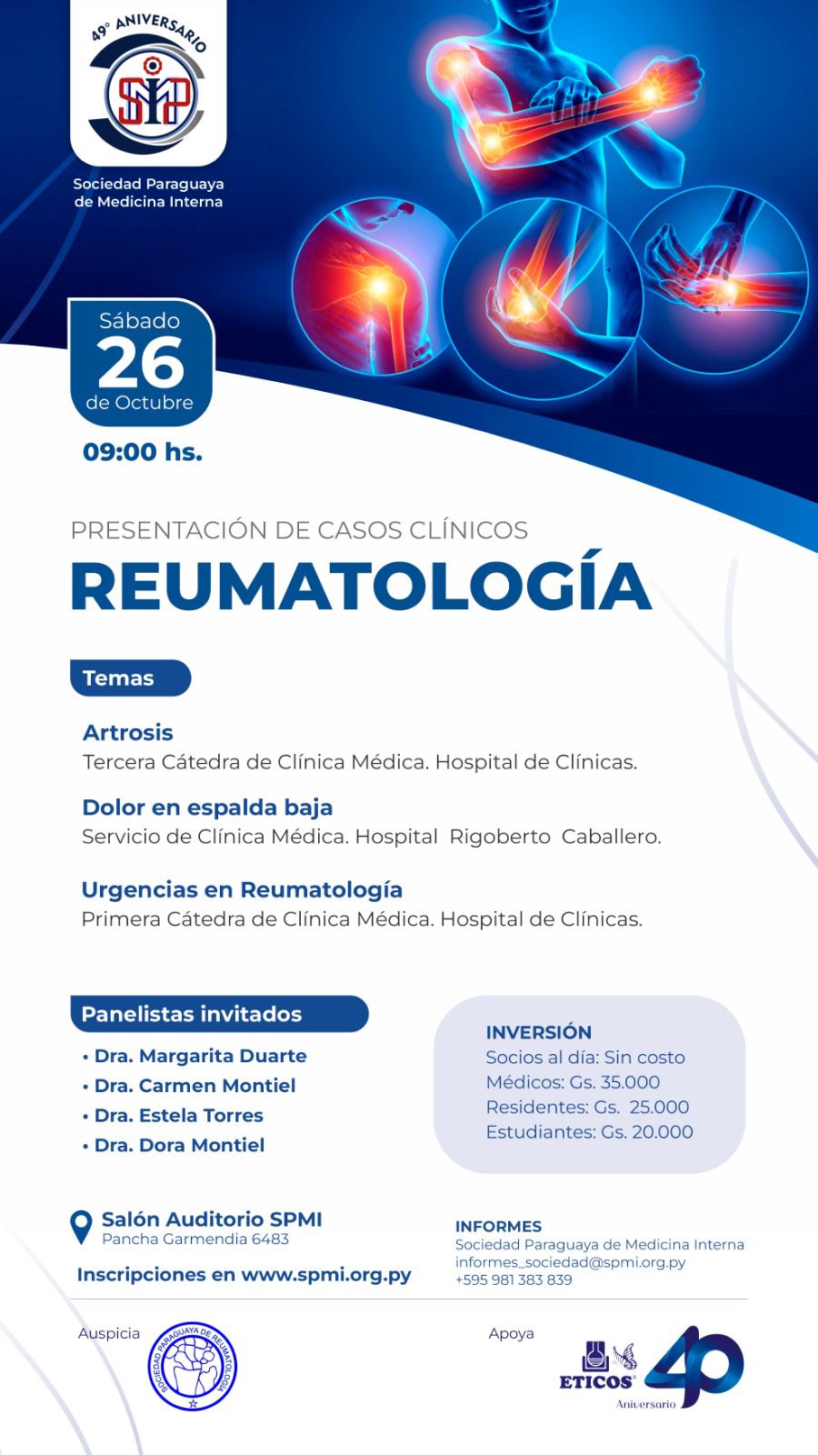 Presentación de Casos Clínicos -REUMATOLOGÍA