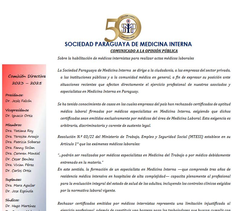 Comunicado