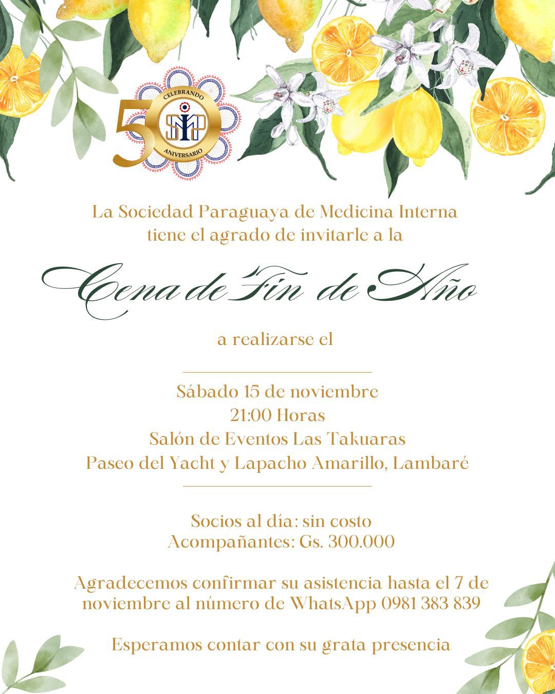 Cena de Fin de Año