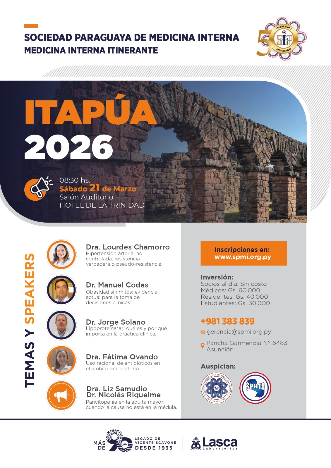 Medicina Interna Itinerante: ITAPÚA 2026