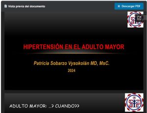 Hipertensión en el adulto mayor