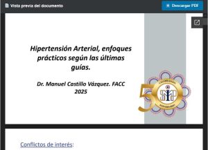 Hipertensión Arterial enfoques prácticos según las últimas guías