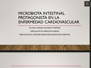 MICROBIOTA INTESTINAL