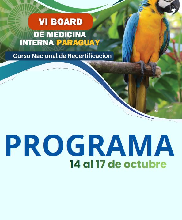 VI BOARD DE MEDICINA INTERNA – PARAGUAY – PROGRAMA