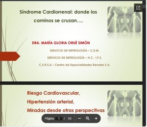 Riesgo cardiovascular – Dra Gloria Orue