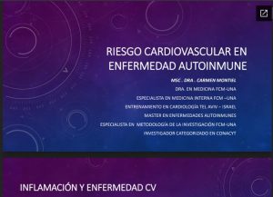 Riesgo cardiovascular en enfermedad AI