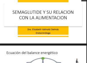 SEMAGLUTIDE Y ALIMENTACION